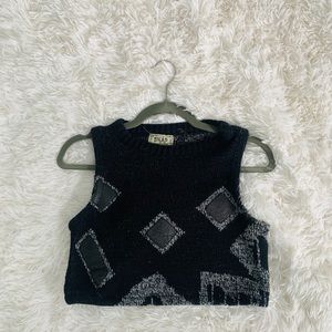 thrifted crop top